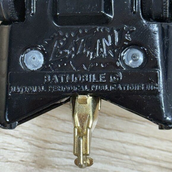 Corgi Toys #267 Batmobile w/ Batman Figure Car Toy Diecast Britain 60s Vintage - Picture 8 of 11